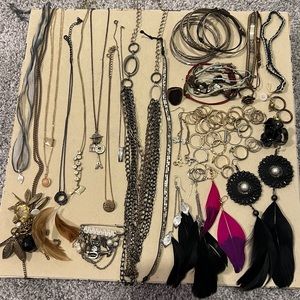 Boho costume jewelry bundle